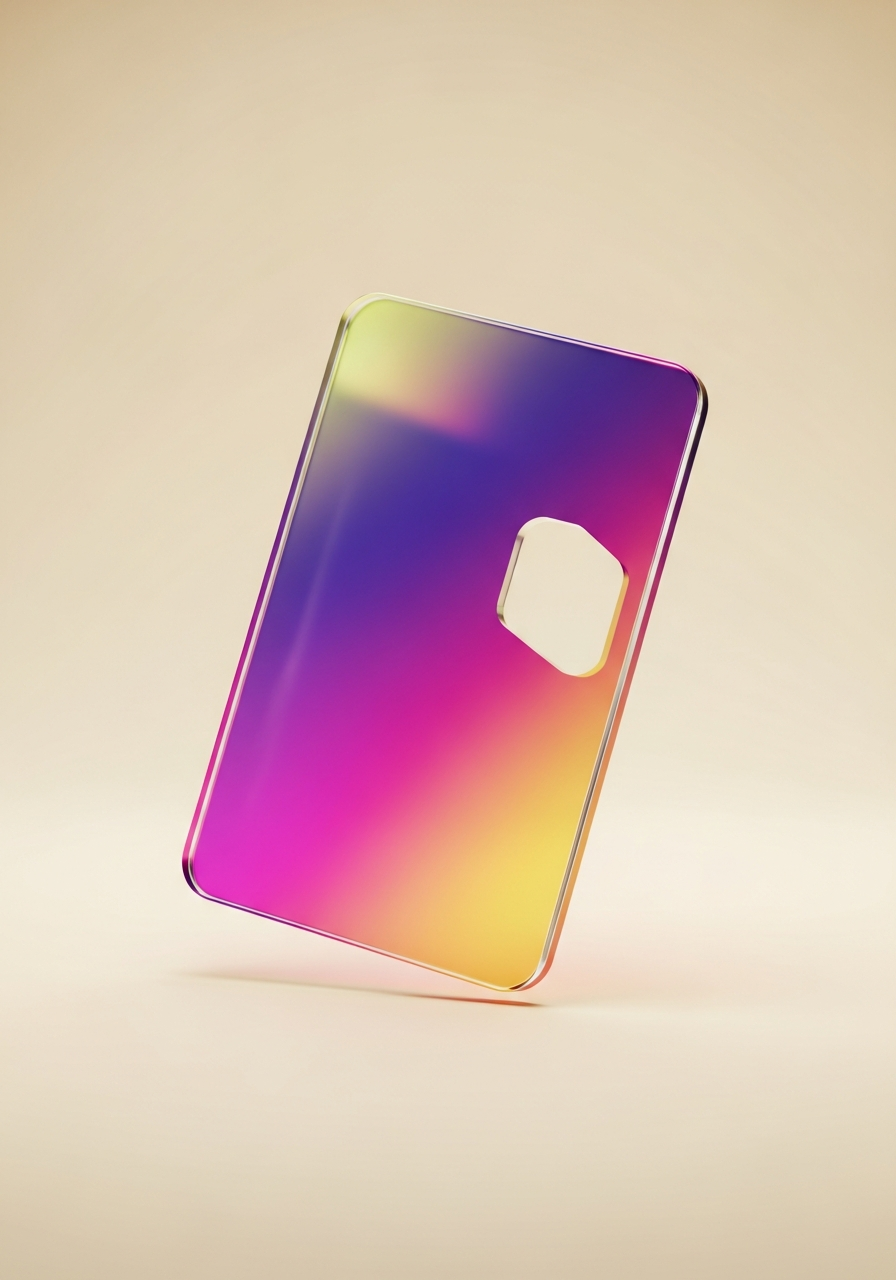 OPLY iridescent ESIM card
